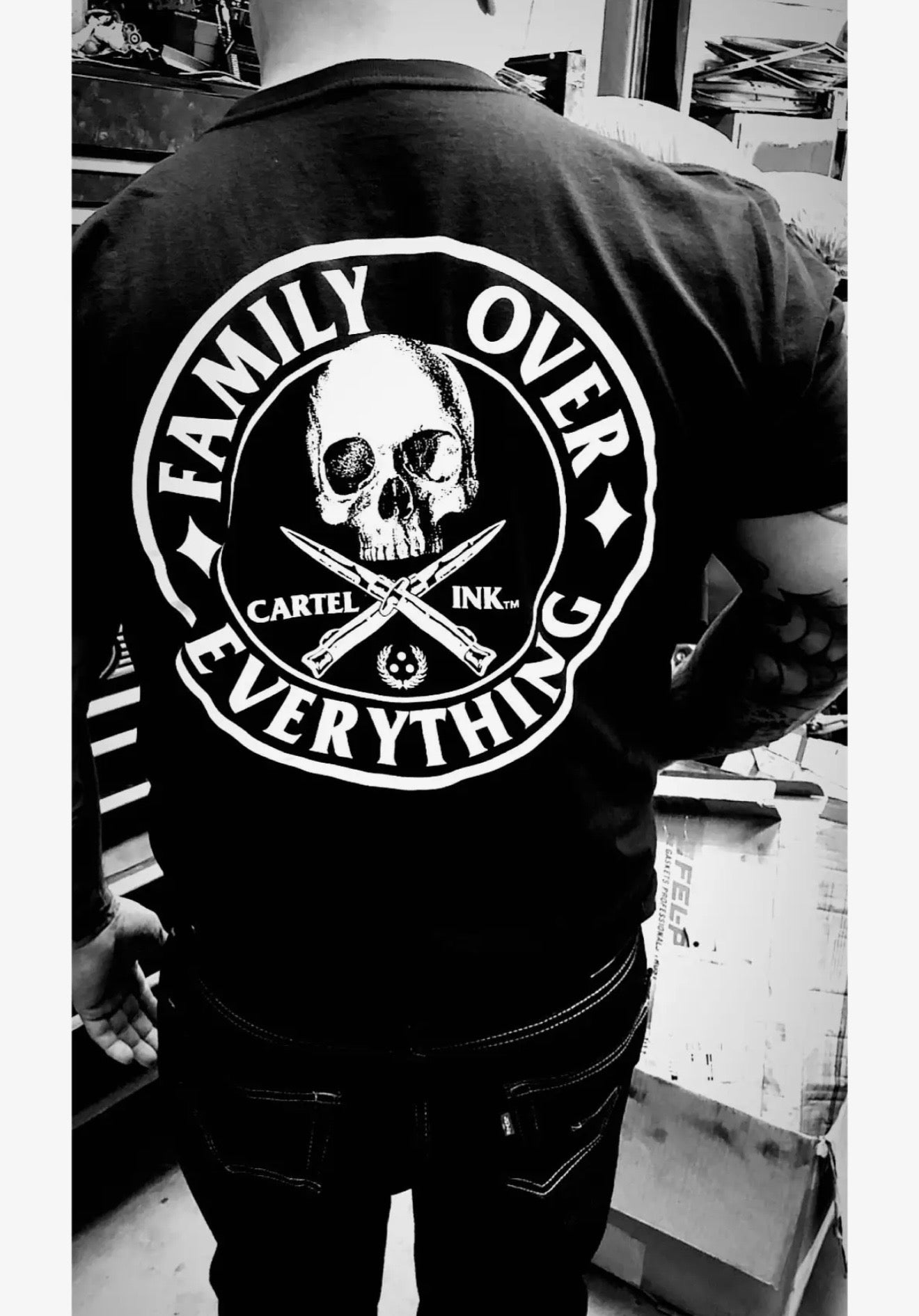 Family over everything shirt